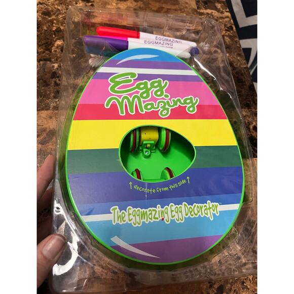 EggMazing Egg Decorator Kit Brand New Ages 3+ Non-toxic Markers Fun - Picture 4 of 4